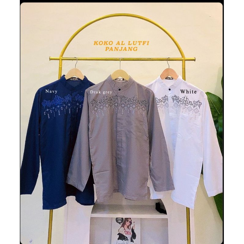 KOKO AL LUTFI PANJANG | Baju Koko Pria