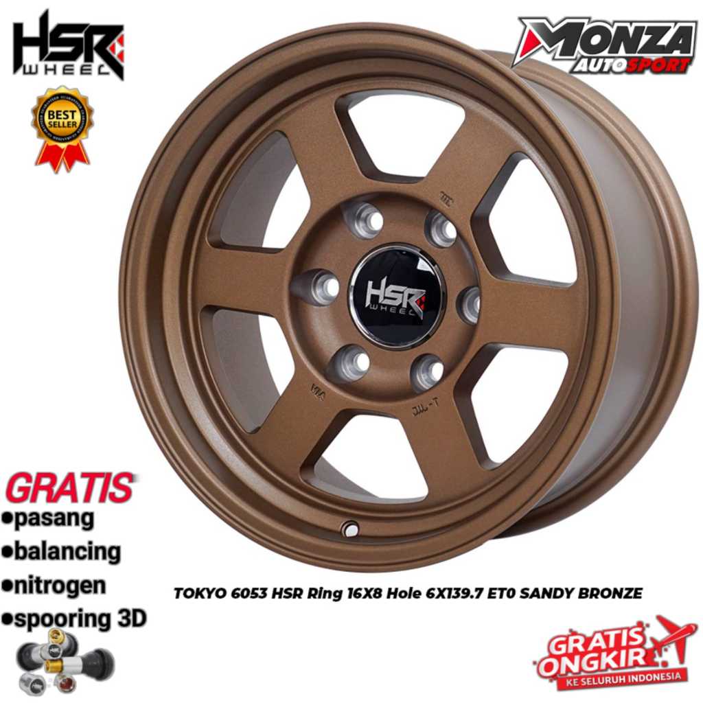 Velg mobil r16 pajero,fortuner,triton,hilux dc dll hsr tokyo