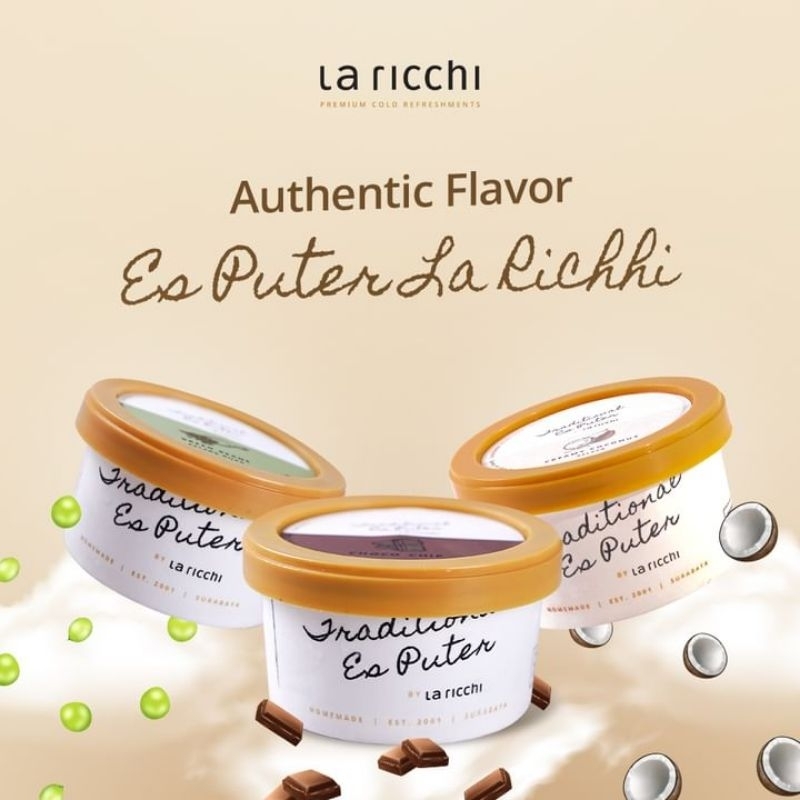 

Paket 60 Cup Traditional Es Puter / Premium Ice Cream by LARICCHI