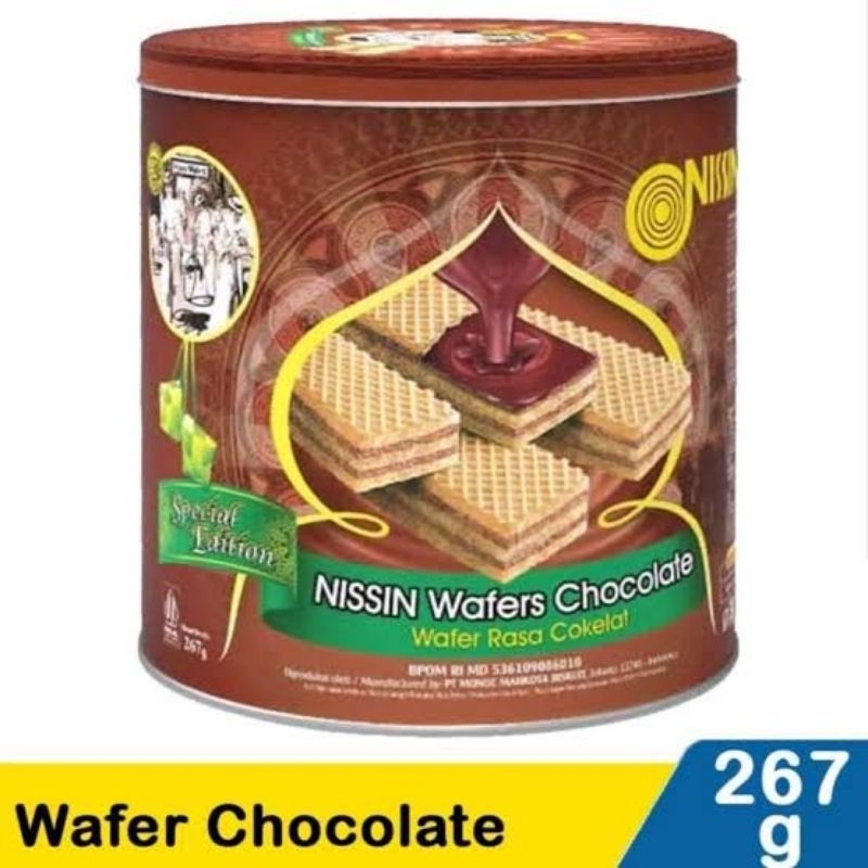 

NISSIN WAFER CHOCOLATE 267 GRAM