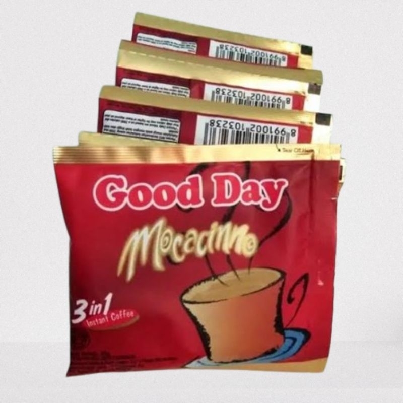 

Good Day Mochacino 20gr 10 Sachet Kopi Sachet Kopi Seduh Murah Bisa COD