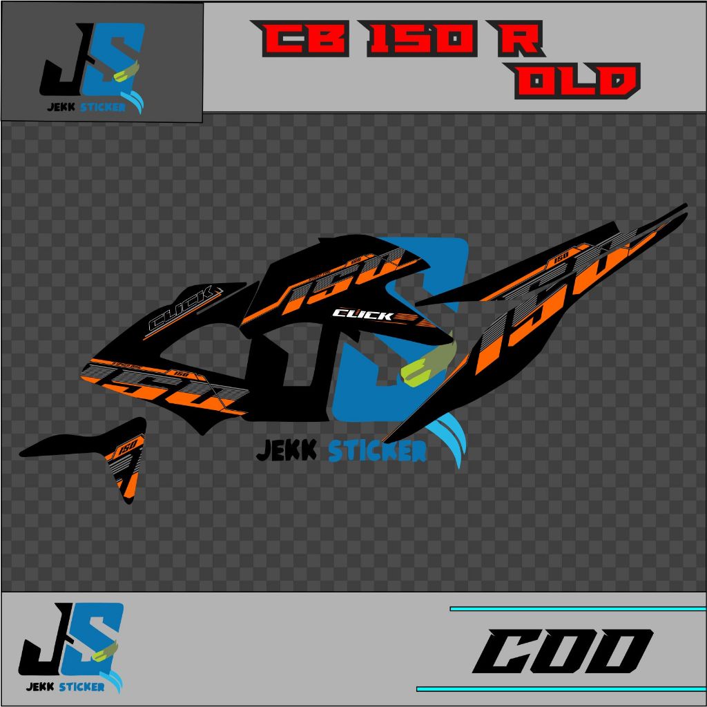 STRIPPING SIMPEL HONDA CB 150 R OLD SUDAH DI CUTTING TINGGAL TEMPEL