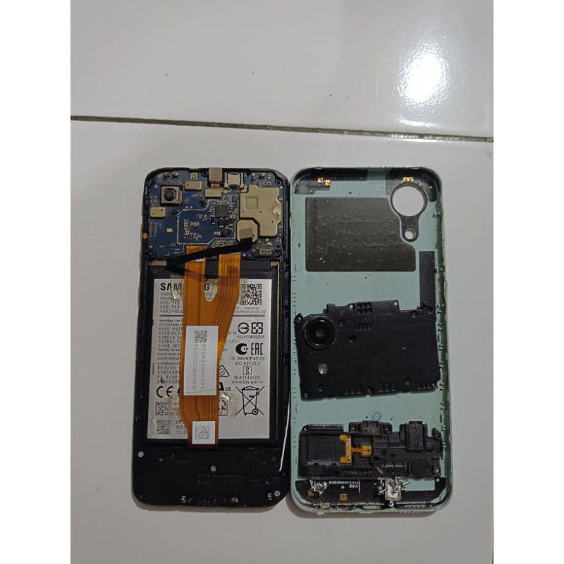samsung a03 core minus ic lampu