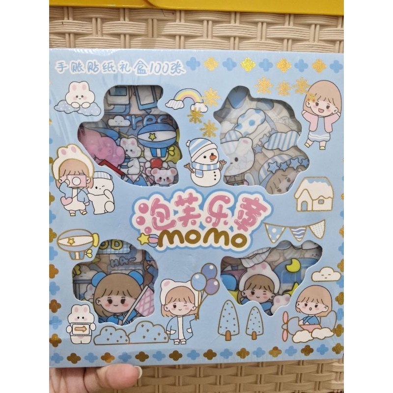 

momo sticker/ sticker viral/ stiker waterproof/ stiker momo