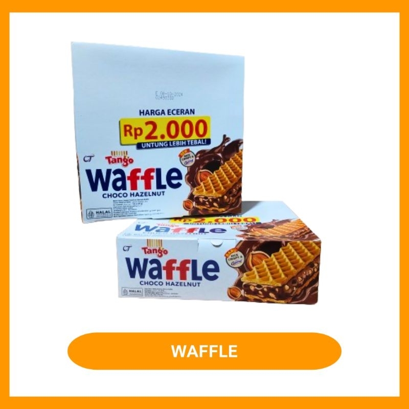 

PROMO! TANGO WAFFLE CHOCO HAZELNUT-SNACK MURAH-CEMILAN ENAK-MAKANAN RINGAN