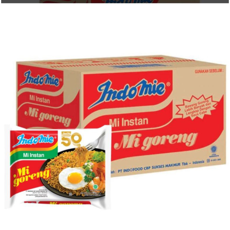 

indomie mie goreng mie instan 1 dus 40x84 g