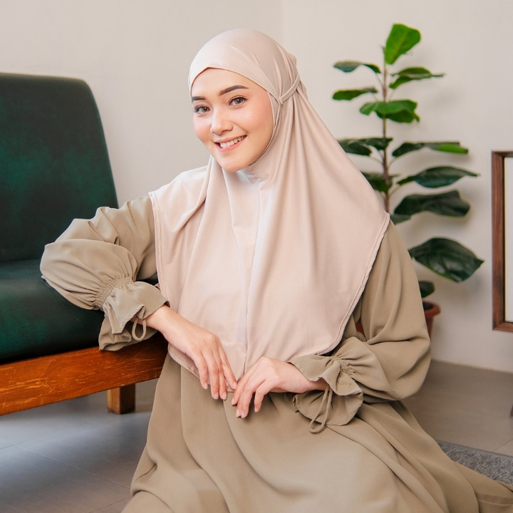 BERGO INSTAN JUMBO POPPY HIJAB INSTAN JERSEY PREMIUM / HIJAB INSTANT / BERGO JERSEY POPY POPI -  Hij