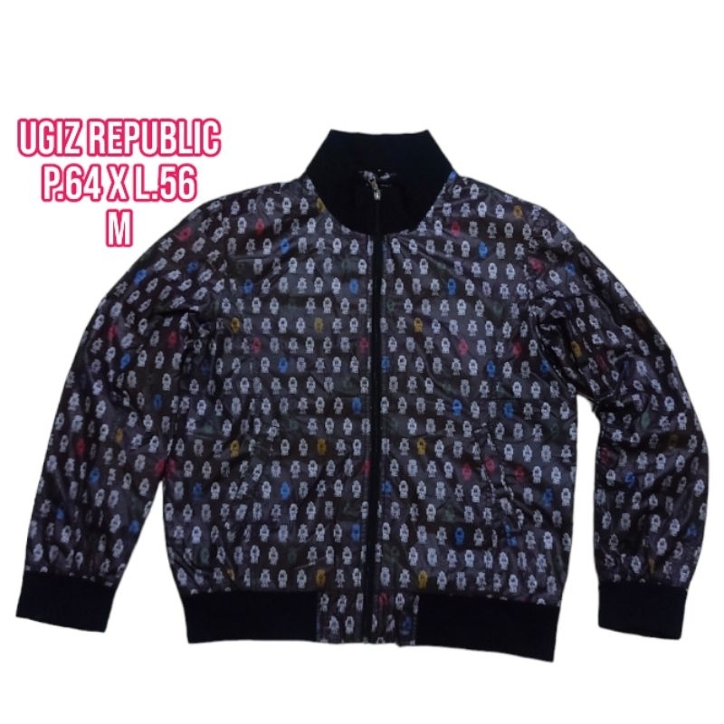 Jaket bomber Ugiz Republic PL THRIFT seken second