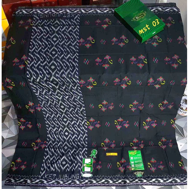 Sarung Ketjubung Green MST Sutera 50%