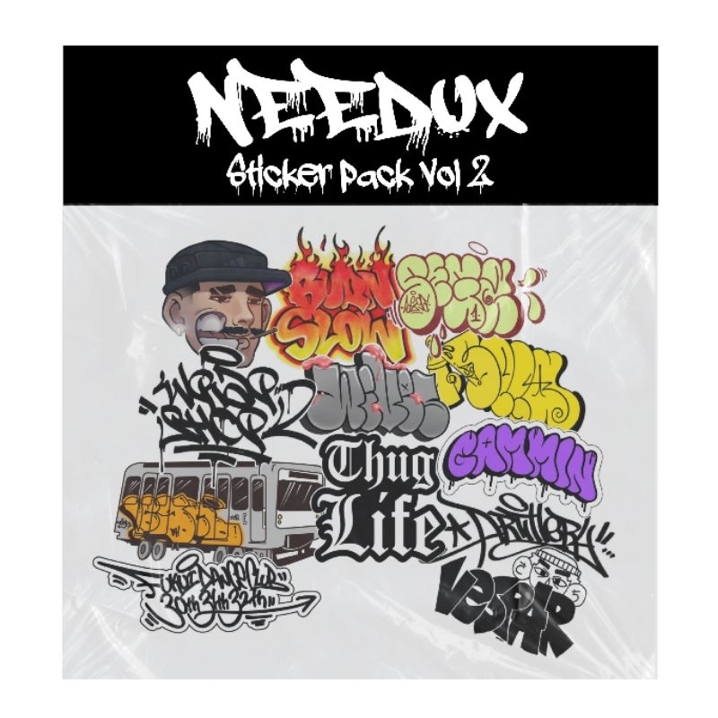 

Sticker Pack VOL.2 by needUx graffiti merchh Anti Air