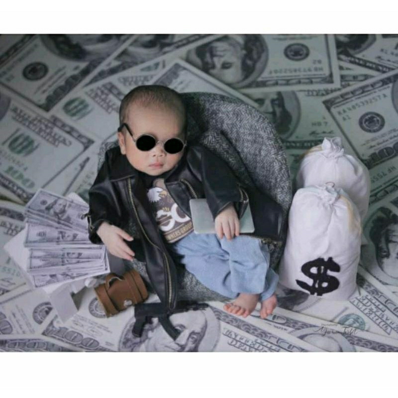 baju bayi lucu ootd bayi laki-laki kostum foto bayi newborn baby props