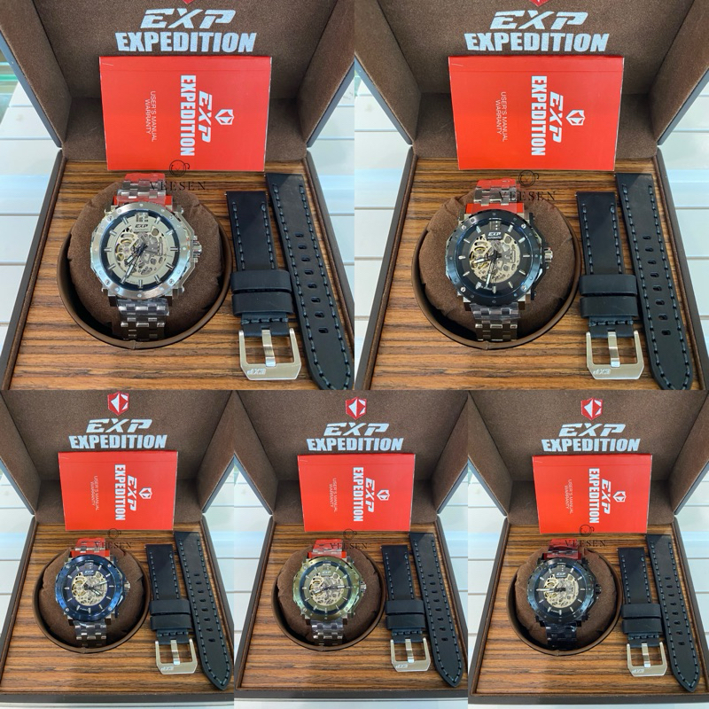 Jam Tangan Expedition E 6402 Automatic Original Pria