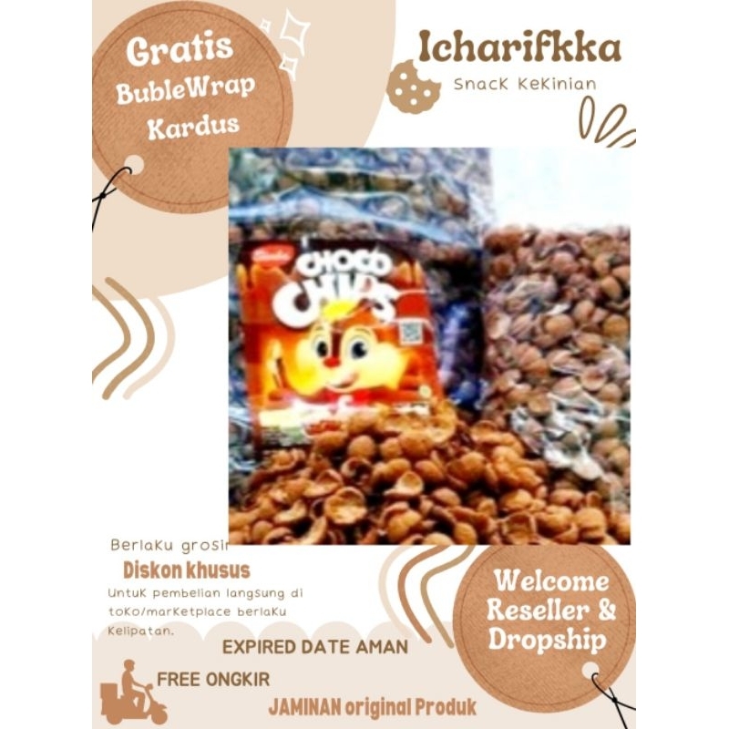 

Ready stok Snack kiloan murah CHOCO CHIPS SIMBA Cemilan Original,EXP masih panjang di jamin Aman chocochips