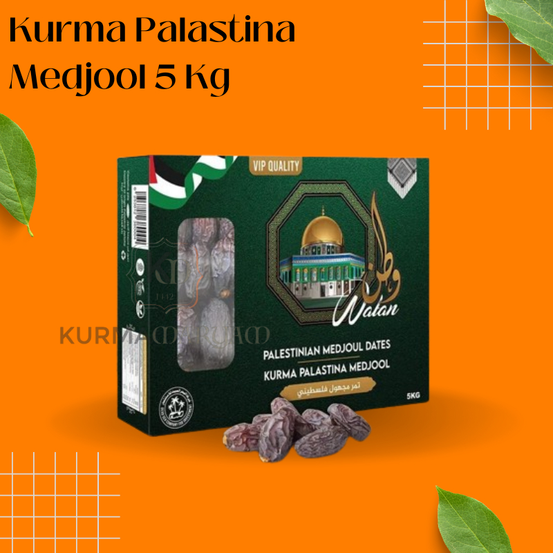 

Kurma Medjool Palestine Watan 5 Kg / Kurma Palastina Medjool 5 Kg / Kurma favorit Medjool / Kurma Favorite Medjool / Oleh Oleh Haji Umroh / Toko Maryam