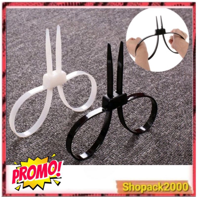 Borgol Plastik / Pro double cuff / tactical handcuff jatah polri asli