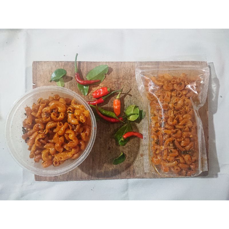 

Makaroni daun jeruk|Makaroni crispi|Makaroni pedas