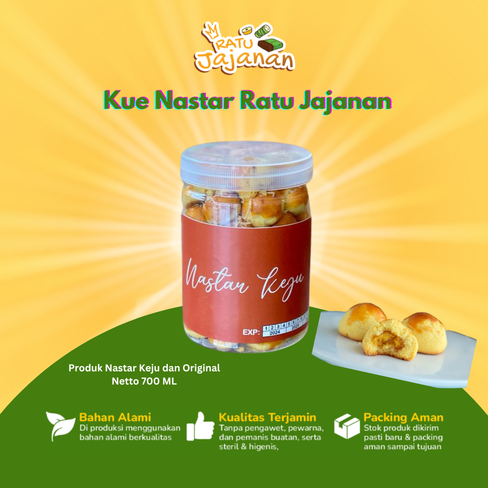 

Kue Nastar Keju & Original Ratu Jajanan