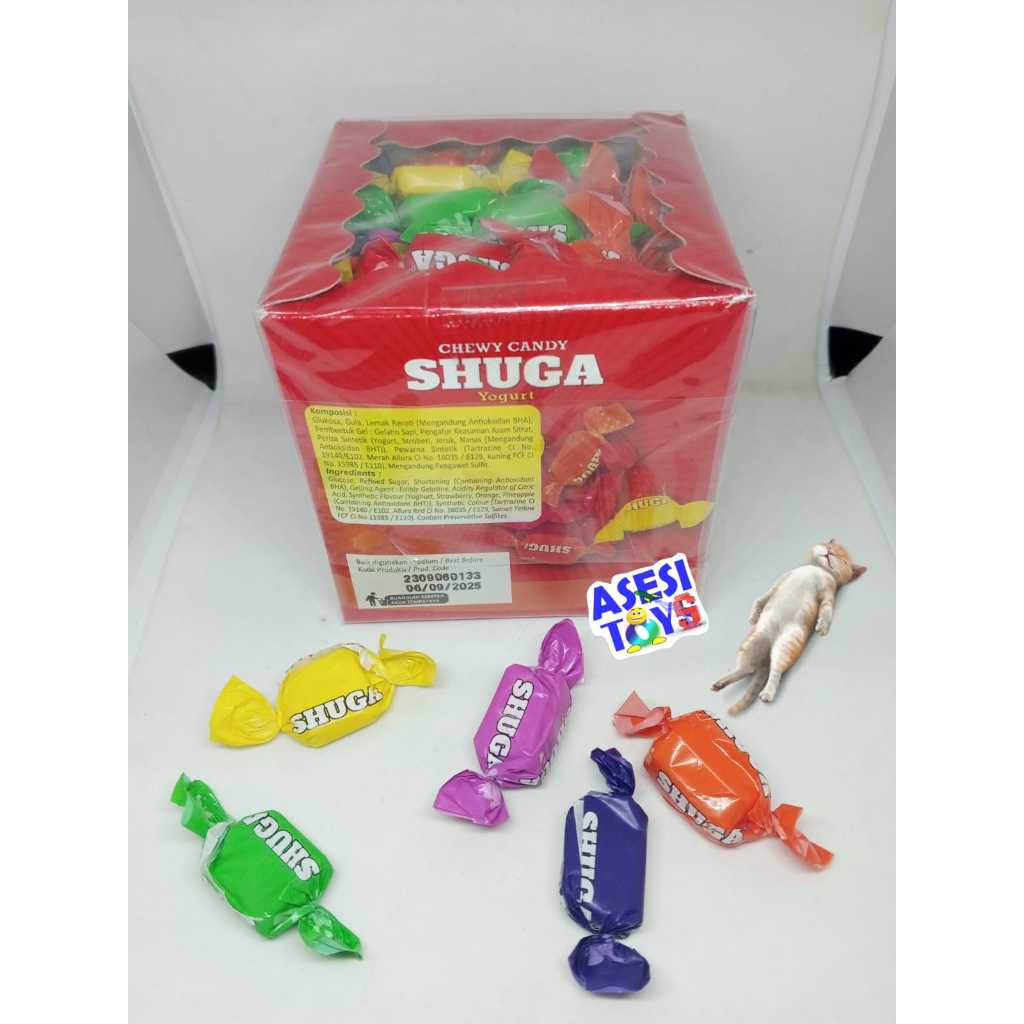 

permen anak warung rasa buah lunak shuga 100pcs