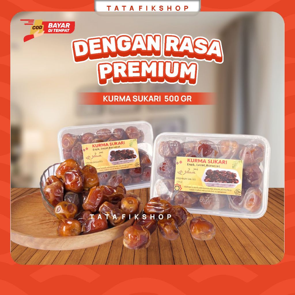 

Kurma Sukari Cemilan Sehat Makanan Buka Puasa Premium By Tata Fikshop