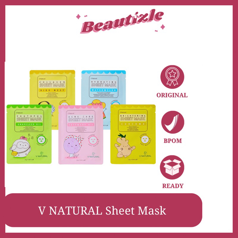 V NATURAL SHEET MASK