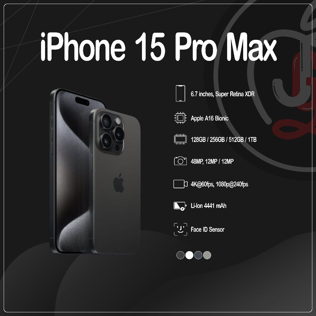 Apple iPhone 15 PRO MAX iBox NEW 256GB/512GB/1TB