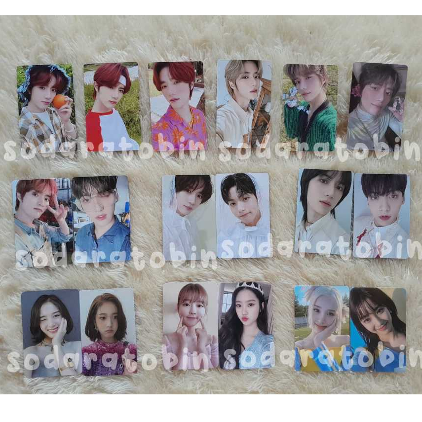 PHOTOCARD PC STAYC SUMIN J TXT BEOMGYU SOOBIN OH MY GIRL JIHO YOOA MOAKIT FANLIVE JEWEL SO BAD SSFWL