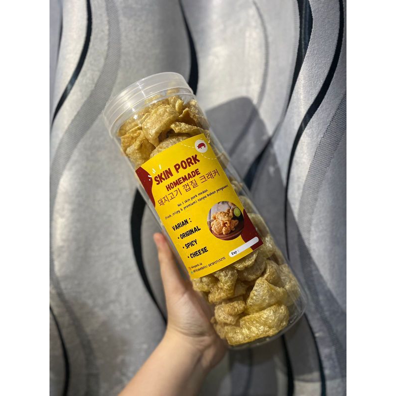 

Skinpork / Kerubi / Bakpok (Toples M) NON HALAL