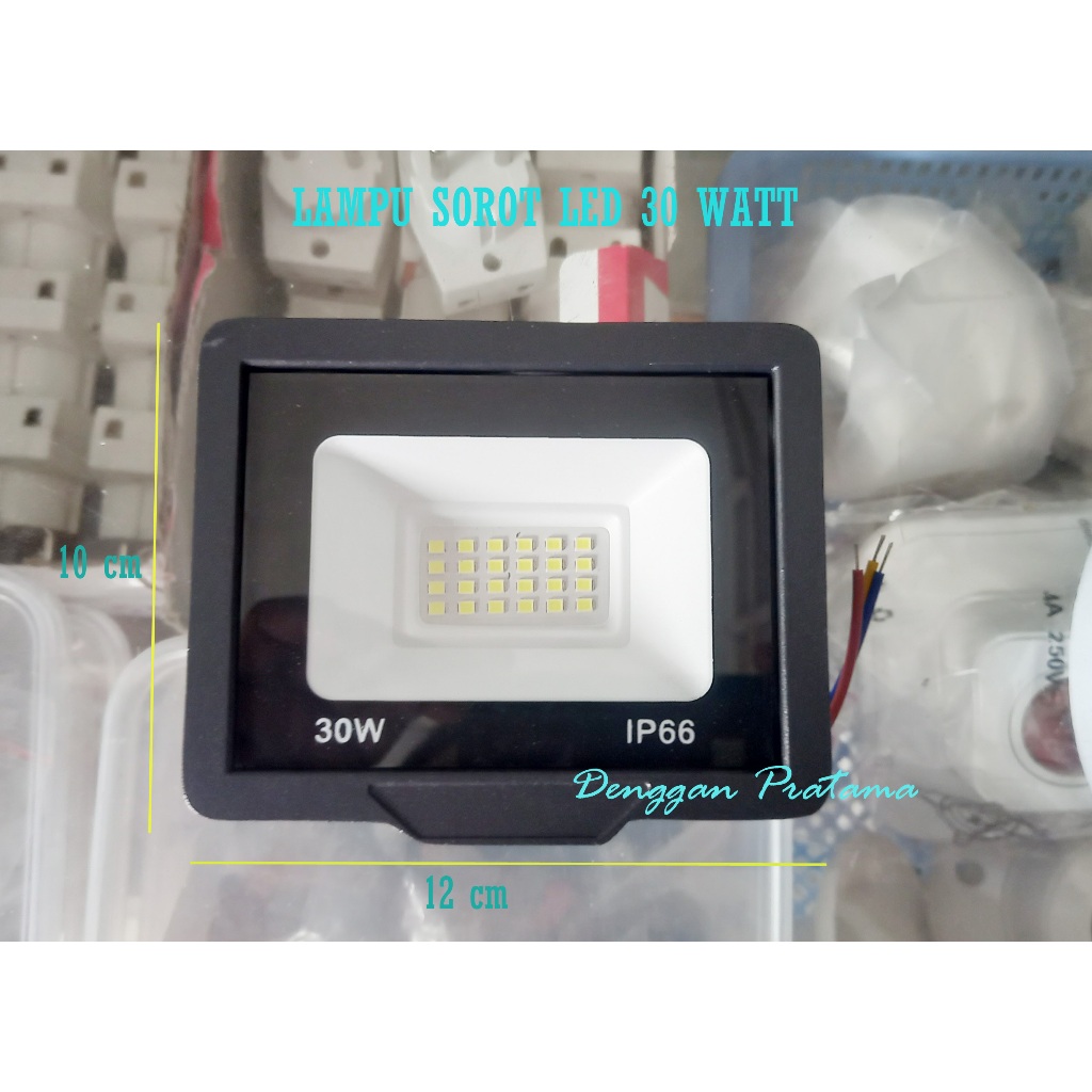 Lampu Sorot 30 Watt Led 30W / Lampu Tembak 30W