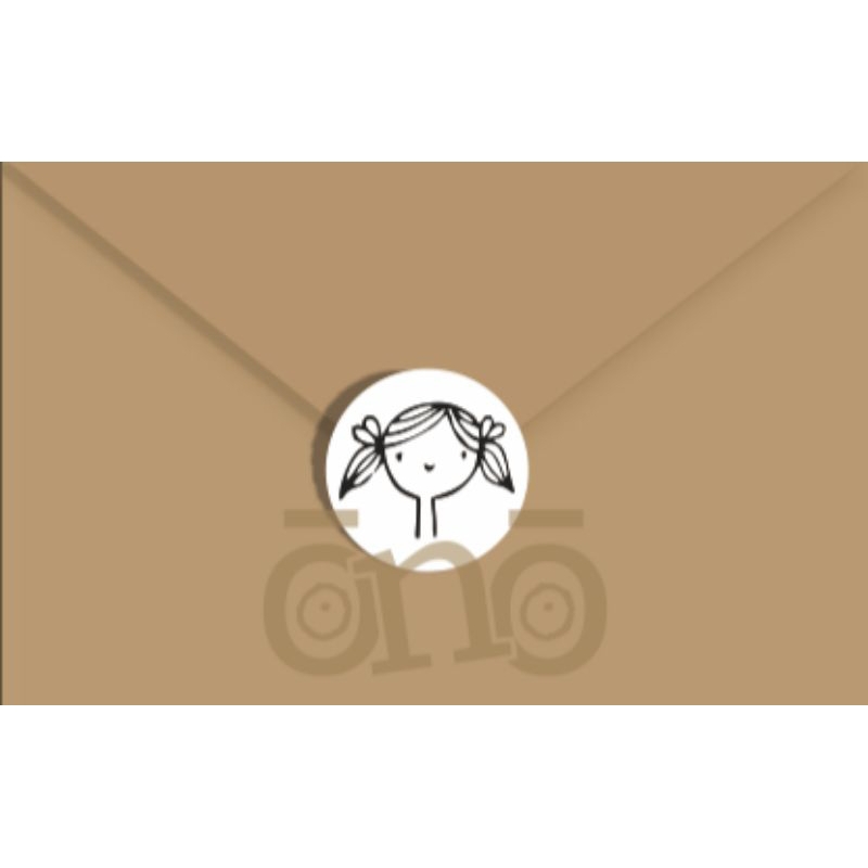 

stiker amplop undangan