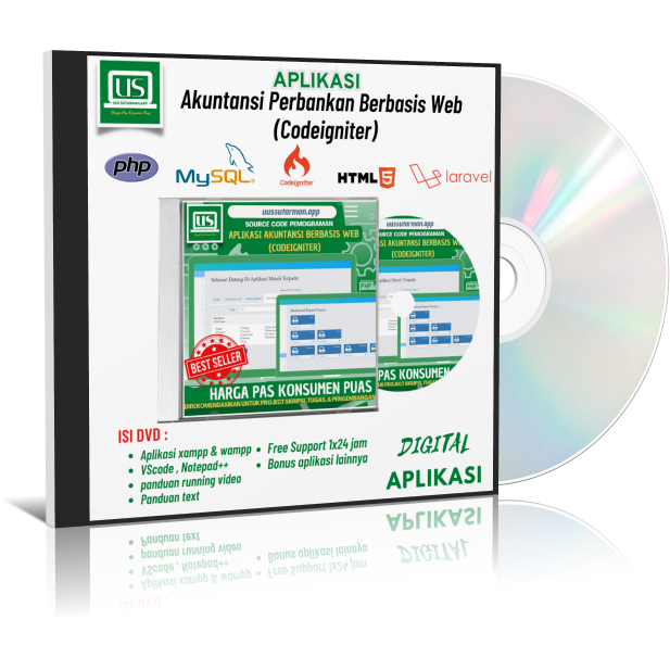 Source code Aplikasi Akuntansi Berbasis Web (Codeigniter)