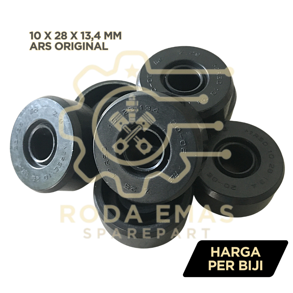 Oil Seal Shock Belakang ARS Ori Yamaha RX King Skywave Thunder 125 KYB Heavy Duty 10 28 13,4 mm (Sil