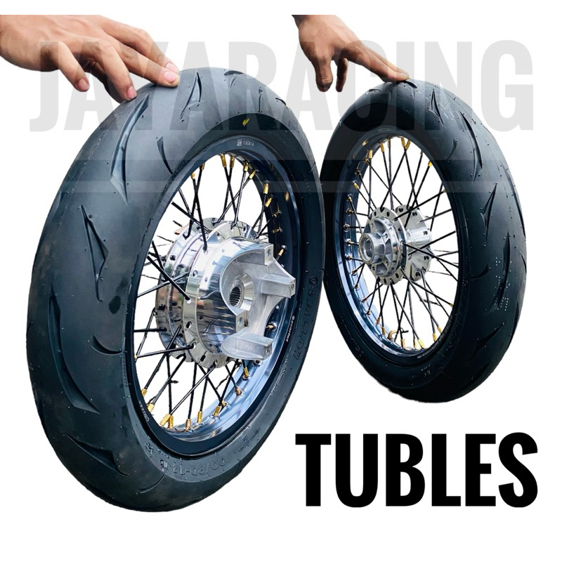 VELG SCARLET MODEL TK JAPAN SET FINO RING 14 BAN DONAT TUBLES