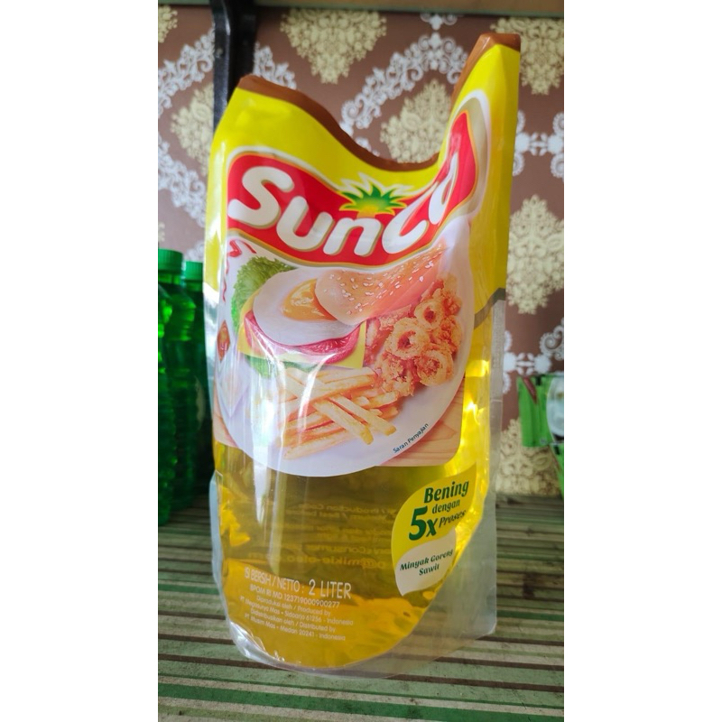 

(JATIM) MINYAK GORENG SUNCO 2LITER / 2L / 2 LITER