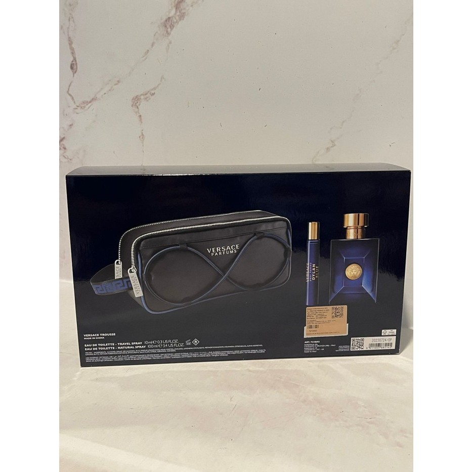 Parfum Versace Dylan Blue Pour Homme EDT Set - Original Perfume