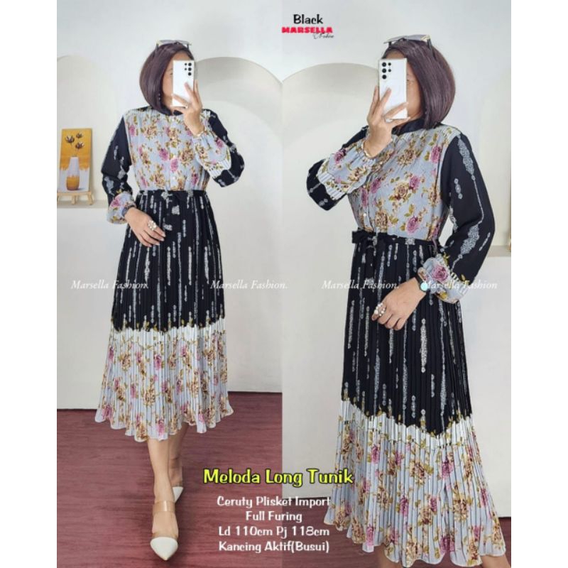 [[ Restok ]] JOVITA SET//CLAUDIA SET// MELODA LONG TUNIK By Cla Hijab