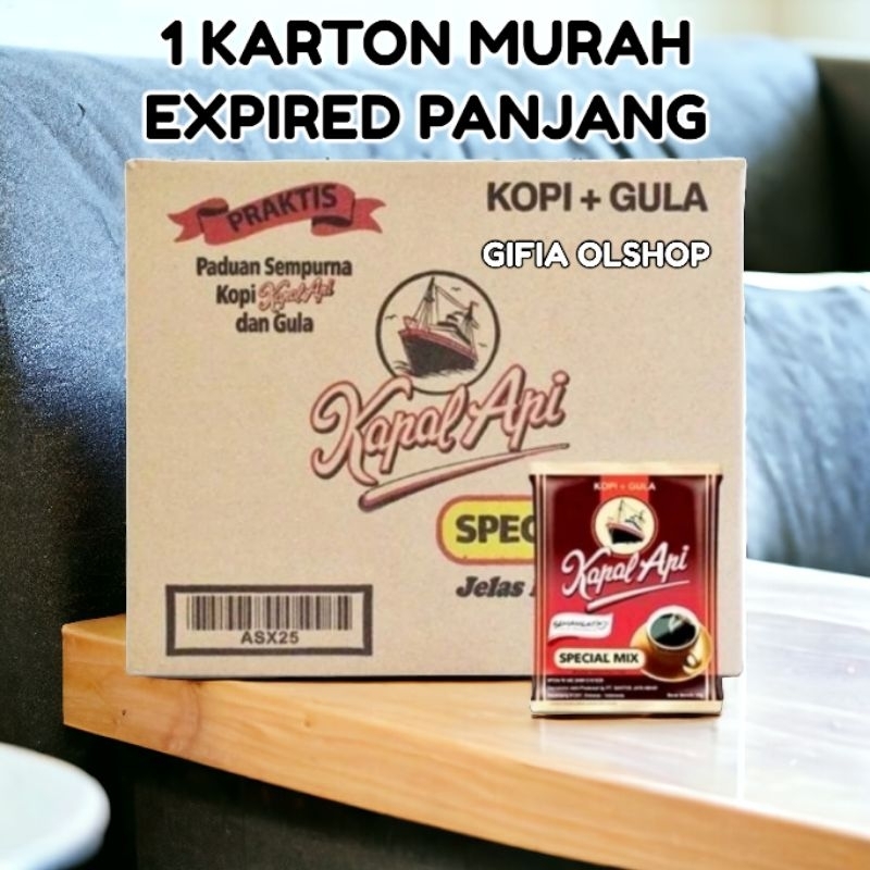 

kopi kapal api special mix 1 dus atau 1 karton