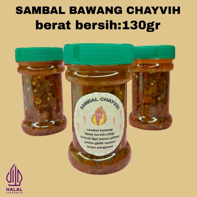 

SAMBAL BAWANG CHAYVIH BERAT BERSIH 130GR