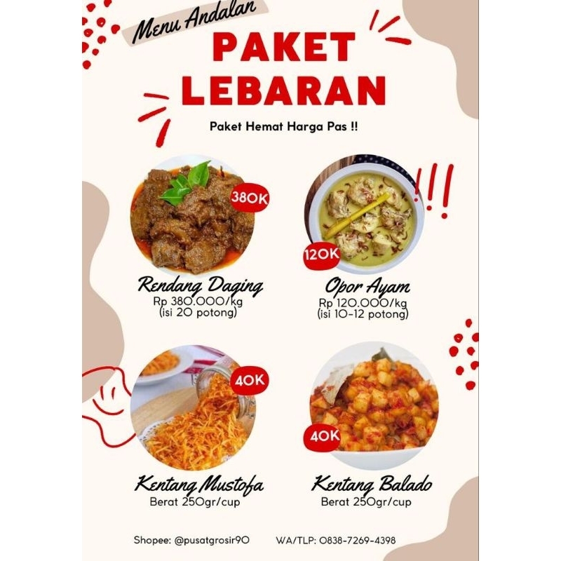 

Instan Menu Andalan/Menu keluarga/Menu lebaran