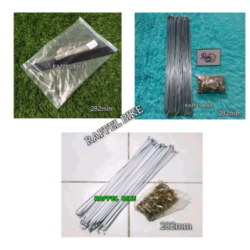 Termurah. Jari-jari Jengki untuk velg 700c (tinggi velg 1-3cm). Jari-jari 700c. Jari-jari 282mm. Jar