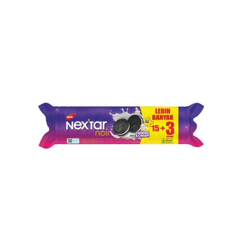 

Nextar Noir Biskuit Cookies Cream 144gr