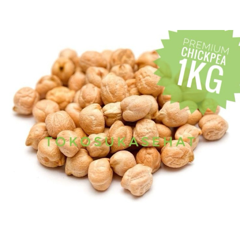 

Premium Chickpea 1 Kg Kacang Arab Chickpeas