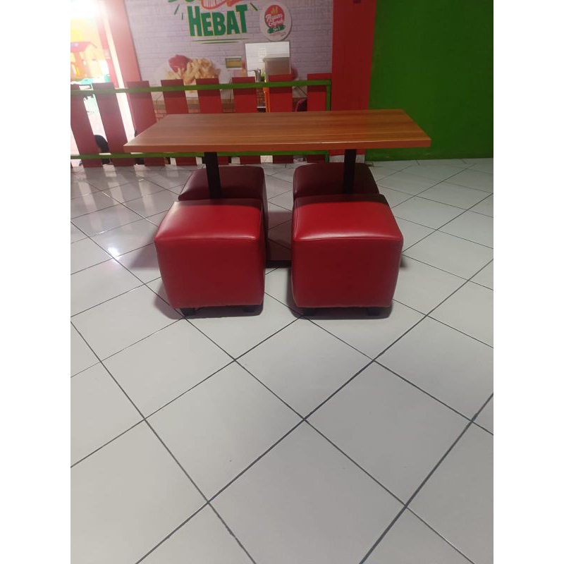 set meja makan kursi sofa