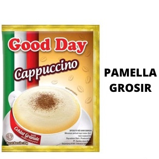 

GOOD DAY CAPPUCCINO 25GR 1 RENCENG ISI 10 SACHET