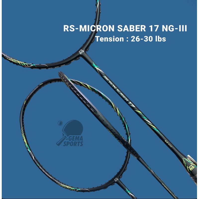 Raket Badminton RS Micron Saber 17 NG-III