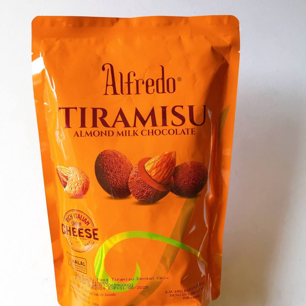 

Coklat Alfredo Tiramisu Almond Milk 300gr