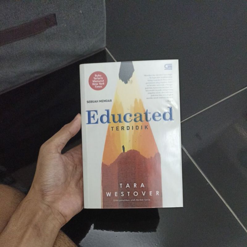 EDUCATED - TARA WESTOVER (preloved, ORI)