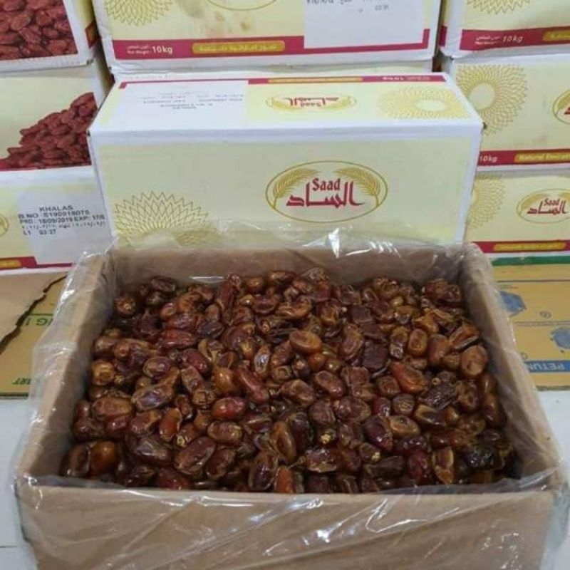 

[PROMO] Kurma Khalas Saad Premium Termurah 10kg