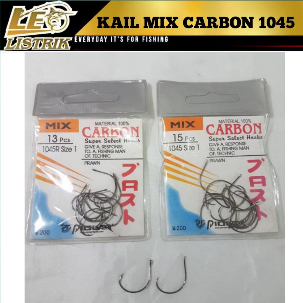 KAIL PANCING MIX CARBON 1045R KAIL PANCING UDANG TERLARIS KAIL PANCING PIONER TERLARIS