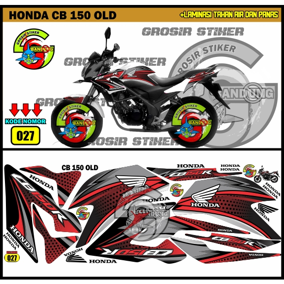 Striping CB 150 OLD