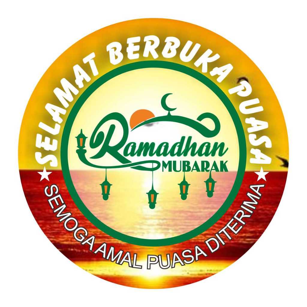 

stiker Buka Puasa. bentuk bulat 5cm. Minimal order 100pcscocok ditempel di box,dus,mica.stroafom,gelas plastik,dll#Ramadhan Berkah